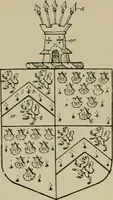 An illustration from The visitations of the county of Sussex made and taken in the years 1530, Thomas Benolte, Clarenceux king of arms; and 1633-4 by John Philipot, Somerset herald, and George Owen, York herald, for Sir John Burroughs, Garter, and Sir Richard St. George, Clarenceux (1905)