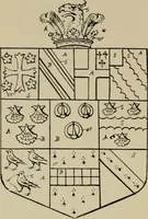 An illustration from The visitations of the county of Sussex made and taken in the years 1530, Thomas Benolte, Clarenceux king of arms; and 1633-4 by John Philipot, Somerset herald, and George Owen, York herald, for Sir John Burroughs, Garter, and Sir Richard St. George, Clarenceux (1905)