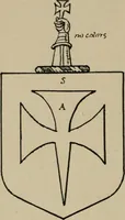 An illustration from The visitations of the county of Sussex made and taken in the years 1530, Thomas Benolte, Clarenceux king of arms; and 1633-4 by John Philipot, Somerset herald, and George Owen, York herald, for Sir John Burroughs, Garter, and Sir Richard St. George, Clarenceux (1905)