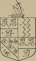 An illustration from The visitations of the county of Sussex made and taken in the years 1530, Thomas Benolte, Clarenceux king of arms; and 1633-4 by John Philipot, Somerset herald, and George Owen, York herald, for Sir John Burroughs, Garter, and Sir Richard St. George, Clarenceux (1905)
