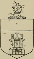 An illustration from The visitations of the county of Sussex made and taken in the years 1530, Thomas Benolte, Clarenceux king of arms; and 1633-4 by John Philipot, Somerset herald, and George Owen, York herald, for Sir John Burroughs, Garter, and Sir Richard St. George, Clarenceux (1905)