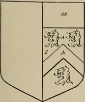 An illustration from The visitations of the county of Sussex made and taken in the years 1530, Thomas Benolte, Clarenceux king of arms; and 1633-4 by John Philipot, Somerset herald, and George Owen, York herald, for Sir John Burroughs, Garter, and Sir Richard St. George, Clarenceux (1905)