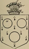 An illustration from The visitations of the county of Sussex made and taken in the years 1530, Thomas Benolte, Clarenceux king of arms; and 1633-4 by John Philipot, Somerset herald, and George Owen, York herald, for Sir John Burroughs, Garter, and Sir Richard St. George, Clarenceux (1905)