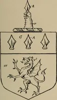 An illustration from The visitations of the county of Sussex made and taken in the years 1530, Thomas Benolte, Clarenceux king of arms; and 1633-4 by John Philipot, Somerset herald, and George Owen, York herald, for Sir John Burroughs, Garter, and Sir Richard St. George, Clarenceux (1905)