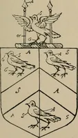 An illustration from The visitations of the county of Sussex made and taken in the years 1530, Thomas Benolte, Clarenceux king of arms; and 1633-4 by John Philipot, Somerset herald, and George Owen, York herald, for Sir John Burroughs, Garter, and Sir Richard St. George, Clarenceux (1905)