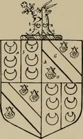 An illustration from The visitations of the county of Sussex made and taken in the years 1530, Thomas Benolte, Clarenceux king of arms; and 1633-4 by John Philipot, Somerset herald, and George Owen, York herald, for Sir John Burroughs, Garter, and Sir Richard St. George, Clarenceux (1905)