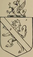 An illustration from The visitations of the county of Sussex made and taken in the years 1530, Thomas Benolte, Clarenceux king of arms; and 1633-4 by John Philipot, Somerset herald, and George Owen, York herald, for Sir John Burroughs, Garter, and Sir Richard St. George, Clarenceux (1905)