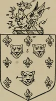 An illustration from The visitations of the county of Sussex made and taken in the years 1530, Thomas Benolte, Clarenceux king of arms; and 1633-4 by John Philipot, Somerset herald, and George Owen, York herald, for Sir John Burroughs, Garter, and Sir Richard St. George, Clarenceux (1905)