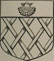 An illustration from The visitations of the county of Oxford : taken in the years 1566 by William Harvey, Clarencieux; 1574 by Richard Lee, Portcullis ; and in 1634 by John Philpott, Somerset, and William Ryley, Bluemantle. Together with The gatherings of Oxfordshire, collected by Richard Lee in 1574 (1871)