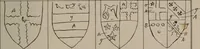 Picture 29 of 30 from The visitations of the county of Oxford : taken in the years 1566 by William Harvey, Clarencieux; 1574 by Richard Lee, Portcullis ; and in 1634 by John Philpott, Somerset, and William Ryley, Bluemantle. Together with The gatherings of Oxfordshire, collected by Richard Lee in 1574 (1871), leaf 876