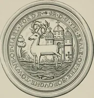 Picture 2 of 10 from The visitations of Hertfordshire : made by Robert Cooke, esq.,Clarencieux, in 1572, and Sir Richard St. George, kt., Clarencieux, in 1634, with Hertfordshire pedigrees from Harleian mss. 6147 and 1546 (1886), leaf 11