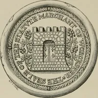 An illustration from The visitations of Hertfordshire : made by Robert Cooke, esq.,Clarencieux, in 1572, and Sir Richard St. George, kt., Clarencieux, in 1634, with Hertfordshire pedigrees from Harleian mss. 6147 and 1546 (1886)