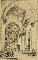 An illustration from A visit to the domed churches of Charente, France, by the Architectural Association of London, in the year 1875 : published as a memorial to Edmund Sharpe : with an historical and descriptive text, illustrated by sixty photo-lithographed plates (1880)