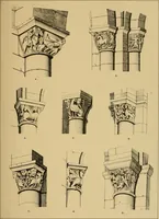 An illustration from A visit to the domed churches of Charente, France, by the Architectural Association of London, in the year 1875 : published as a memorial to Edmund Sharpe : with an historical and descriptive text, illustrated by sixty photo-lithographed plates (1880)