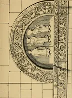 An illustration from A visit to the domed churches of Charente, France, by the Architectural Association of London, in the year 1875 : published as a memorial to Edmund Sharpe : with an historical and descriptive text, illustrated by sixty photo-lithographed plates (1880)