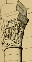 An illustration from A visit to the domed churches of Charente, France, by the Architectural Association of London, in the year 1875 : published as a memorial to Edmund Sharpe : with an historical and descriptive text, illustrated by sixty photo-lithographed plates (1880)