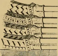 An illustration from A visit to the domed churches of Charente, France, by the Architectural Association of London, in the year 1875 : published as a memorial to Edmund Sharpe : with an historical and descriptive text, illustrated by sixty photo-lithographed plates (1880)