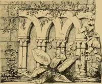 An illustration from A visit to the domed churches of Charente, France, by the Architectural Association of London, in the year 1875 : published as a memorial to Edmund Sharpe : with an historical and descriptive text, illustrated by sixty photo-lithographed plates (1880)