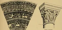 An illustration from A visit to the domed churches of Charente, France, by the Architectural Association of London, in the year 1875 : published as a memorial to Edmund Sharpe : with an historical and descriptive text, illustrated by sixty photo-lithographed plates (1880)