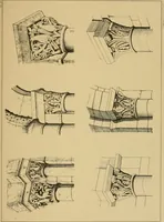 An illustration from A visit to the domed churches of Charente, France, by the Architectural Association of London, in the year 1875 : published as a memorial to Edmund Sharpe : with an historical and descriptive text, illustrated by sixty photo-lithographed plates (1880)