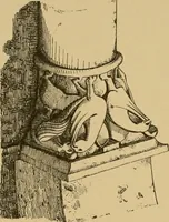An illustration from A visit to the domed churches of Charente, France, by the Architectural Association of London, in the year 1875 : published as a memorial to Edmund Sharpe : with an historical and descriptive text, illustrated by sixty photo-lithographed plates (1880)