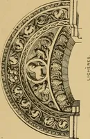 An illustration from A visit to the domed churches of Charente, France, by the Architectural Association of London, in the year 1875 : published as a memorial to Edmund Sharpe : with an historical and descriptive text, illustrated by sixty photo-lithographed plates (1880)