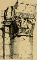 An illustration from A visit to the domed churches of Charente, France, by the Architectural Association of London, in the year 1875 : published as a memorial to Edmund Sharpe : with an historical and descriptive text, illustrated by sixty photo-lithographed plates (1880)