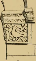 An illustration from A visit to the domed churches of Charente, France, by the Architectural Association of London, in the year 1875 : published as a memorial to Edmund Sharpe : with an historical and descriptive text, illustrated by sixty photo-lithographed plates (1880)
