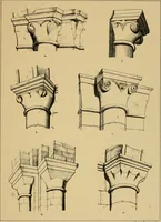 An illustration from A visit to the domed churches of Charente, France, by the Architectural Association of London, in the year 1875 : published as a memorial to Edmund Sharpe : with an historical and descriptive text, illustrated by sixty photo-lithographed plates (1880)