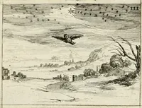Picture 12 of 35 from Vita Beatae Mariae Virginis matris Dei, emblematibvs delineata = Vie de la bien-hevrevse Vierge Marie, mere de Diev, representée par figures emblematiques (1646), leaf 20