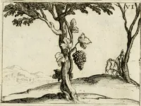 Picture 15 of 35 from Vita Beatae Mariae Virginis matris Dei, emblematibvs delineata = Vie de la bien-hevrevse Vierge Marie, mere de Diev, representée par figures emblematiques (1646), leaf 26