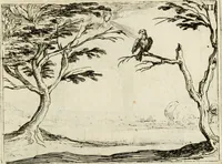 Picture 16 of 35 from Vita Beatae Mariae Virginis matris Dei, emblematibvs delineata = Vie de la bien-hevrevse Vierge Marie, mere de Diev, representée par figures emblematiques (1646), leaf 28