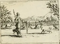Picture 26 of 35 from Vita Beatae Mariae Virginis matris Dei, emblematibvs delineata = Vie de la bien-hevrevse Vierge Marie, mere de Diev, representée par figures emblematiques (1646), leaf 48