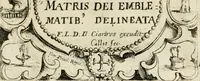 Picture 5 of 35 from Vita Beatae Mariae Virginis matris Dei, emblematibvs delineata = Vie de la bien-hevrevse Vierge Marie, mere de Diev, representée par figures emblematiques (1646), leaf 8
