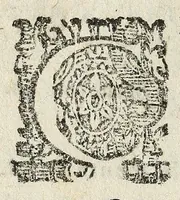 An illustration from Vita B. Philippi Benicii Florent. Ord. Servor[um] B. Mariae Virginis (1591)
