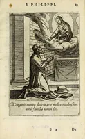 Picture 4 of 20 from Vita B. Philippi Benicii Florent. Ord. Servor[um] B. Mariae Virginis (1591), leaf 27