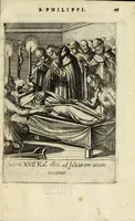An illustration from Vita B. Philippi Benicii Florent. Ord. Servor[um] B. Mariae Virginis (1591)