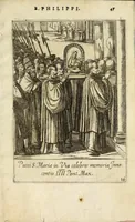 Picture 20 of 20 from Vita B. Philippi Benicii Florent. Ord. Servor[um] B. Mariae Virginis (1591), leaf 55