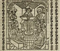 An illustration from Vita Christi (1530)