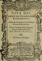 An illustration from Vita del gran Michelagnolo Bvonarrroti (1568)