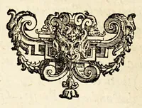 An illustration from Vita del P. Ignatio Loiola fondatore della religione della Compagnia di Giesu. (1586)