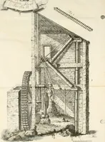 An illustration from Vita e macchine di Bartolommeo Ferracino, celebre bassanese ingegnere : colla storia del Ponte di Bassano dal medesimo rifabbrecato : illustrata da varie note riguardanti la stessa città (1754)