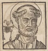 Picture 5 of 72 from Vitae romanorvm pontificvm a D. Petro vsqve ad Clementem VIII : ex Platinae historia in epitomen redactae, ac iuxta Onuphrij Paniunij eremitae augustiniani censionem ordinatae : his praeter alia accesserunt eorundem pontificum imagines ad viuum expressae, labore & industria Ioannis a Glano leodicensis incisae (1597), leaf 73