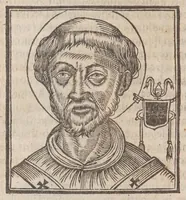 Picture 9 of 72 from Vitae romanorvm pontificvm a D. Petro vsqve ad Clementem VIII : ex Platinae historia in epitomen redactae, ac iuxta Onuphrij Paniunij eremitae augustiniani censionem ordinatae : his praeter alia accesserunt eorundem pontificum imagines ad viuum expressae, labore & industria Ioannis a Glano leodicensis incisae (1597), leaf 92
