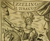Picture 2 of 9 from Vita, et gesti d'Ezzelino Terzo da Roman : da l'origine al fine di sua famiglia, sotto la cui tirannide mancarono di morte violenta più di dodeci milla padouani (1677), leaf 6