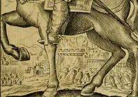 An illustration from Vita, et gesti d'Ezzelino Terzo da Roman : da l'origine al fine di sua famiglia, sotto la cui tirannide mancarono di morte violenta più di dodeci milla padouani (1677)