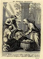 Picture 3 of 16 from Vita et historia S. Rosae a S. Maria quae nata Limae in regno Peruano 1586, obiit 1617 aetatis suae 31. : Adm. R.P. Mago. Fr. Michaeli de Toledo Proc. Gen. D. Praedic. Prov. S. Io. Bapt. in Peruvio (1672), leaf 9