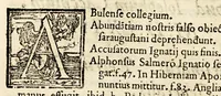 Picture 19 of 20 from Vita Ignatii Loiolae, Societatis Iesu fundatoris, : libris quinque comprehensa : in quibus initia ipsius Societatis, ad annum usq[ue] Domini 1556. explicantur. (1572), leaf 460