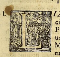 An illustration from Vita mirabilis mors pretiosa sanctitas thaumaturga inclytae virginis S. Rosae Peruanae : ex tertio ordine S. P. Dominici, pridem ex autenticis approbatorum processuum documentis (1680)