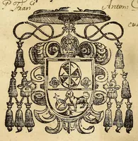 An illustration from Vita mirabilis mors pretiosa sanctitas thaumaturga inclytae virginis S. Rosae Peruanae : ex tertio ordine S. P. Dominici, pridem ex autenticis approbatorum processuum documentis (1680)